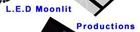 L.E.D Moonlit Productions logo