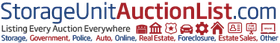 Storage Unit Auction List logo